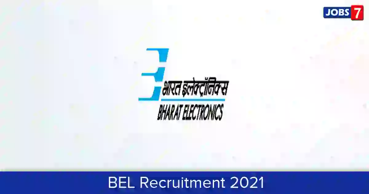 BEL Recruitment 2022: 447 Jobs in BEL | Apply @ www.bel-india.in