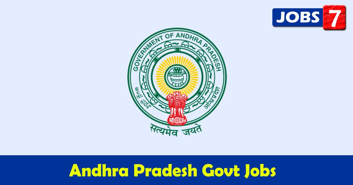 Andhra Pradesh Govt Jobs 2021 - 4015 Job Vacancies