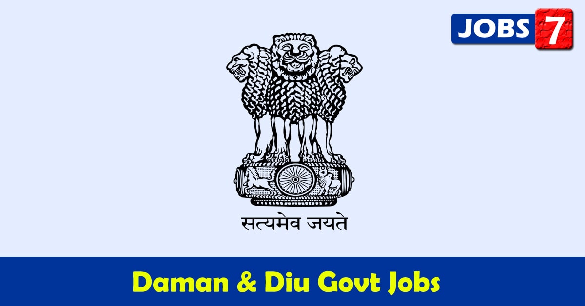 Daman and Diu Govt Jobs 2021 - 3897 Job Vacancies