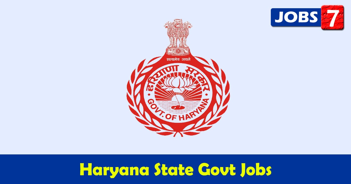 Haryana Govt Jobs 2021 - 3913 Job Vacancies