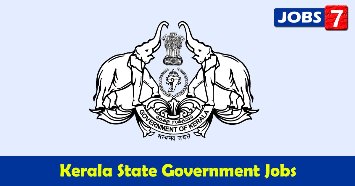 Kerala Govt Jobs 2021 - 4286 Job Vacancies