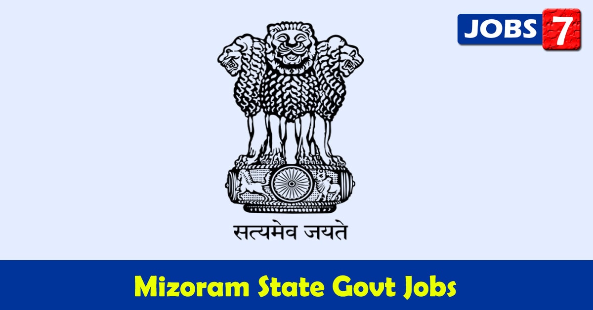 Mizoram Govt Jobs 2021 - 3915 Job Vacancies