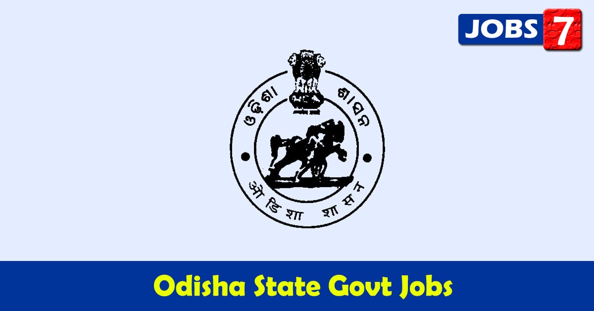 Odisha Govt Jobs 2021 - 5355 Job Vacancies