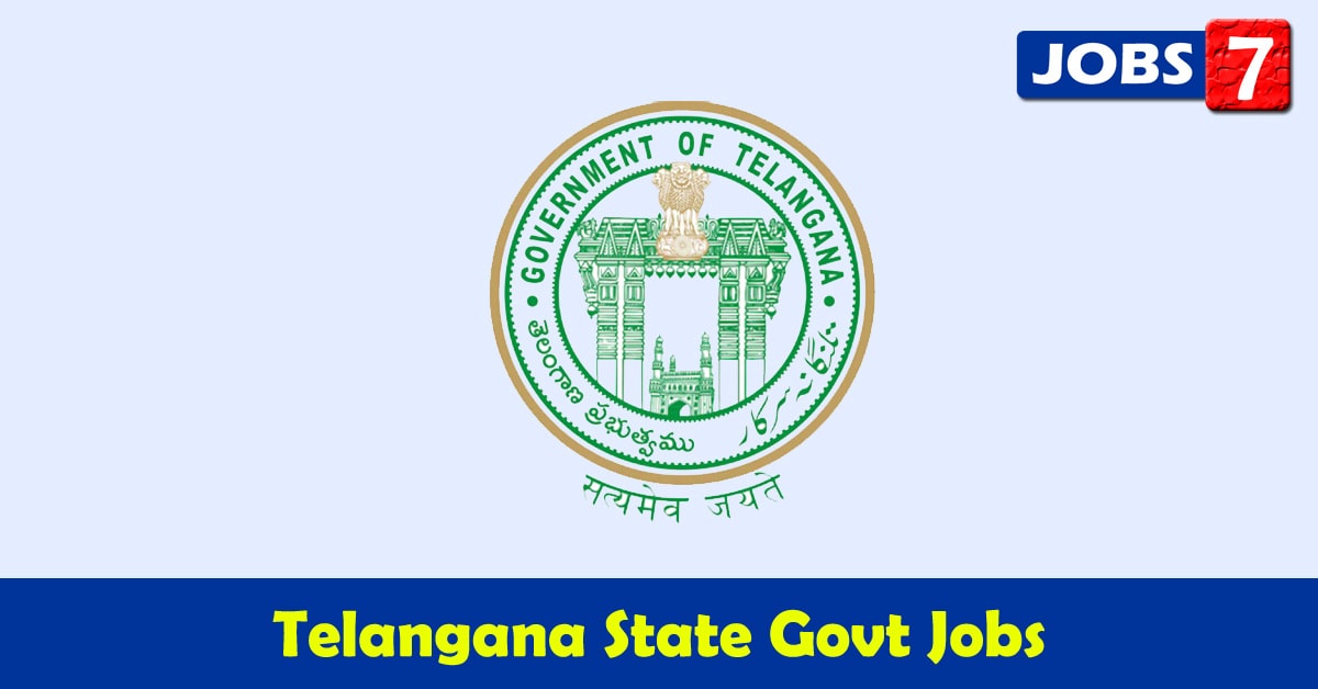 Telangana Govt Jobs 2021 - 4622 Job Vacancies